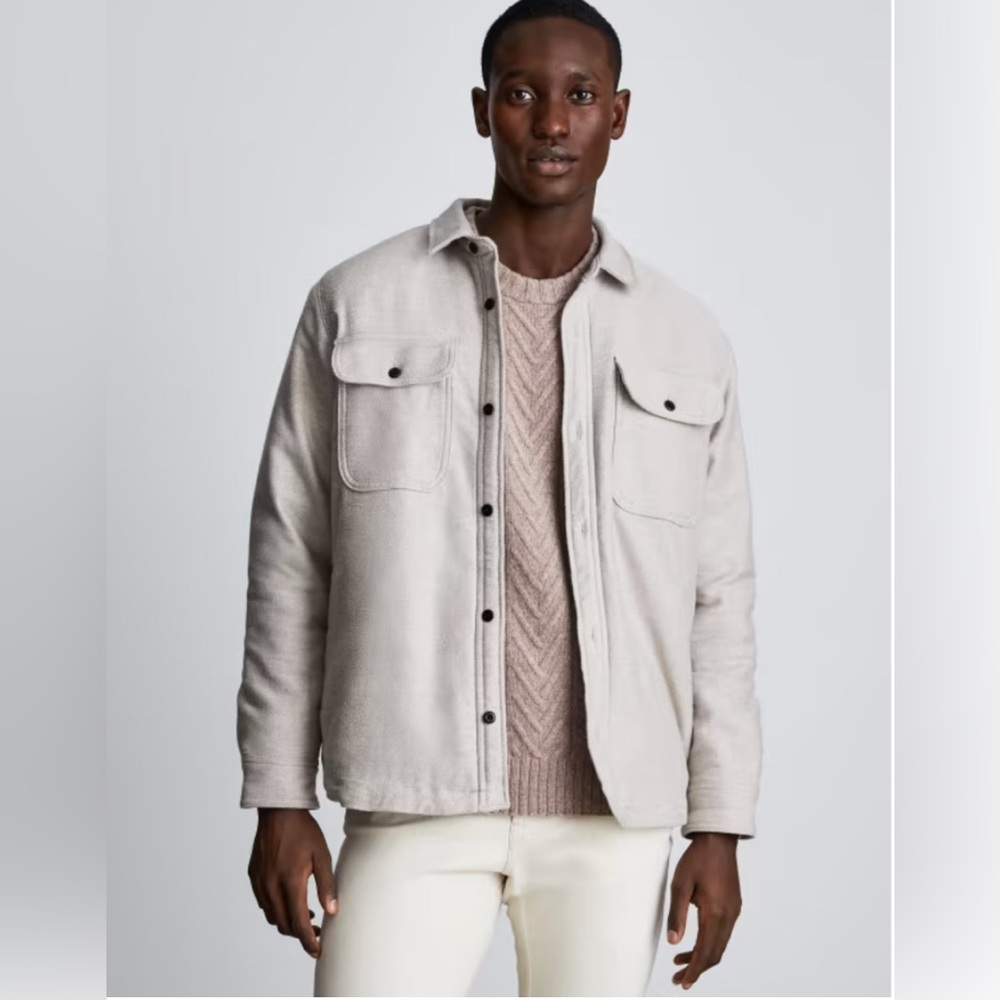 Everlane ReNew Fleece-Lined Heavyweight Overshirt Size XS